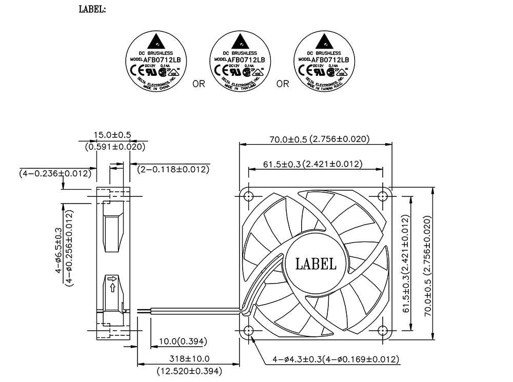 AFB0712LB