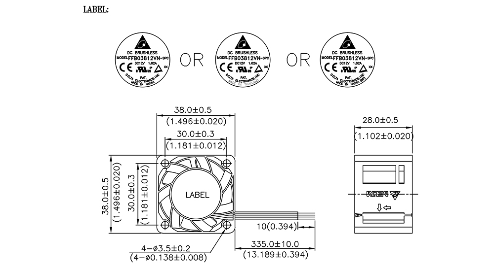 FFB03812VN-SPC&nbsp;