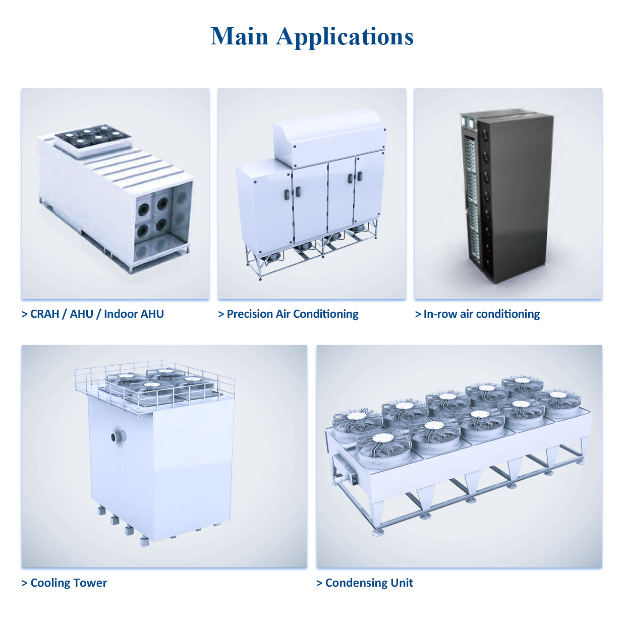 Data Center Fans Applications