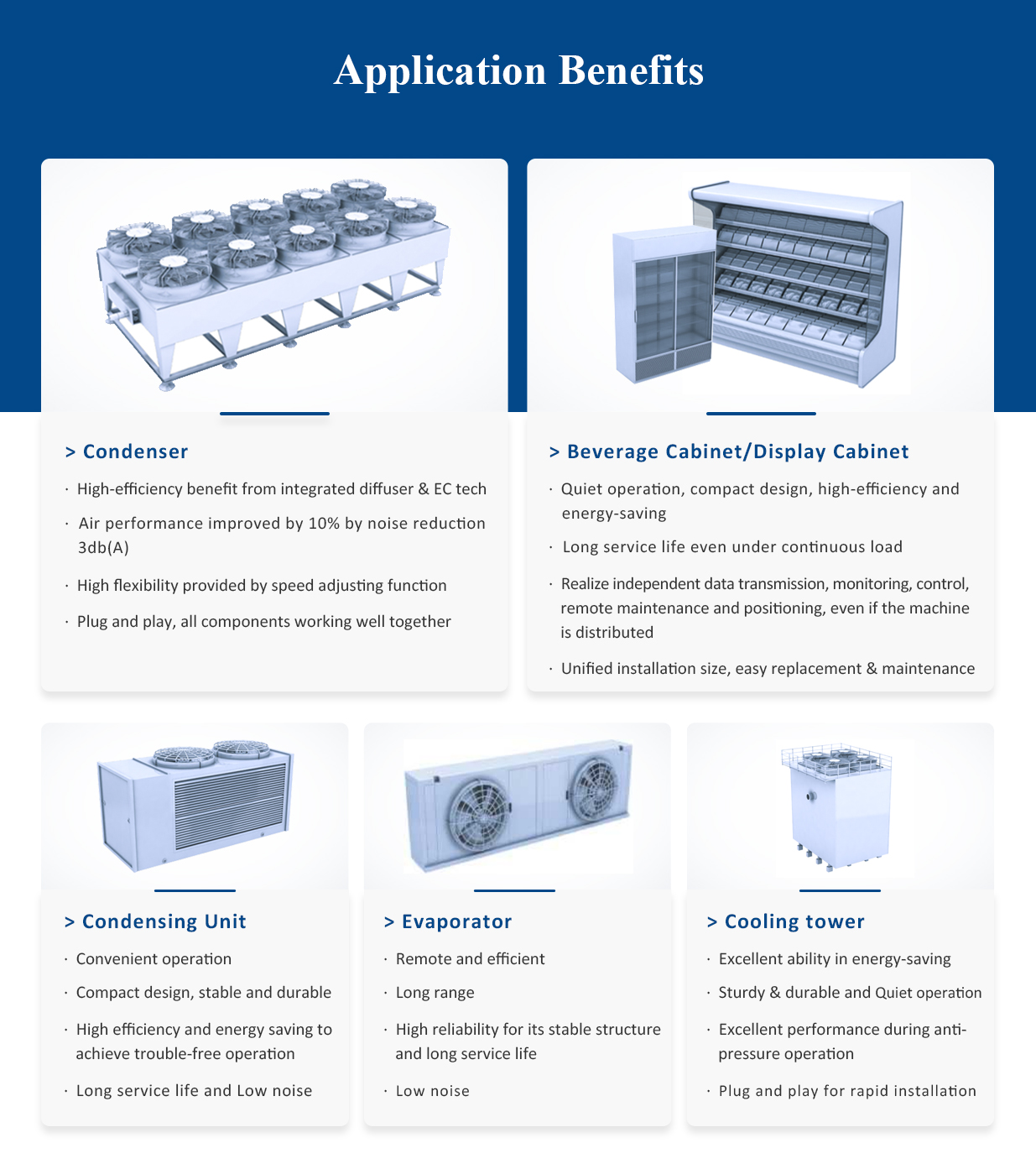 Refrigeration Fan Industry Application