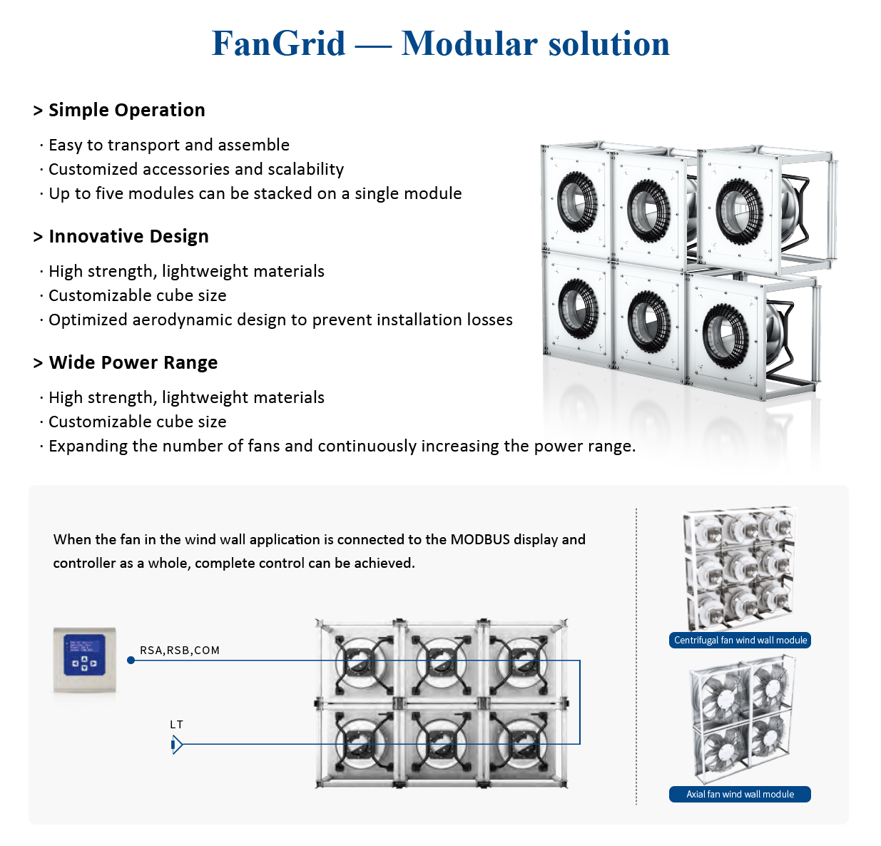 fangrid-modular solution